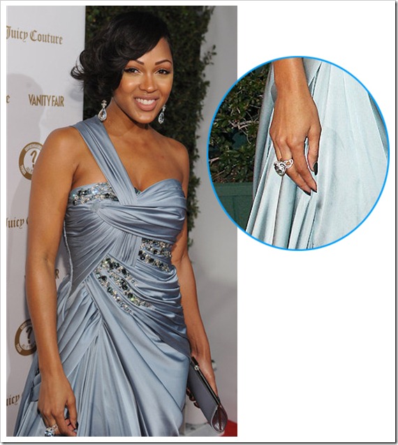 Meagan good's Aquamarine Ring