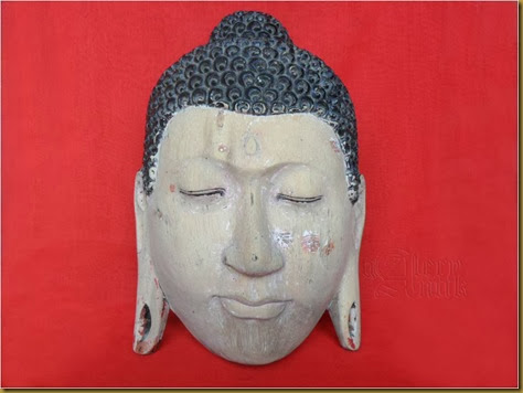 Topeng Budha marked Topeng Budha marked
