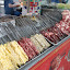 Urumqi - Marché de rue, brochettes de viande