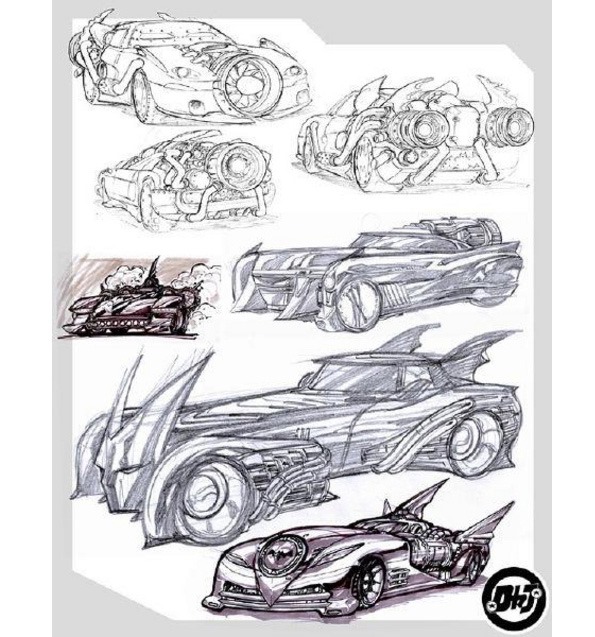 Batman Year One Concept Art from Never-Produced Darren Aronofsky Movie 09