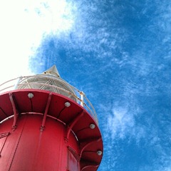 checking out the light house