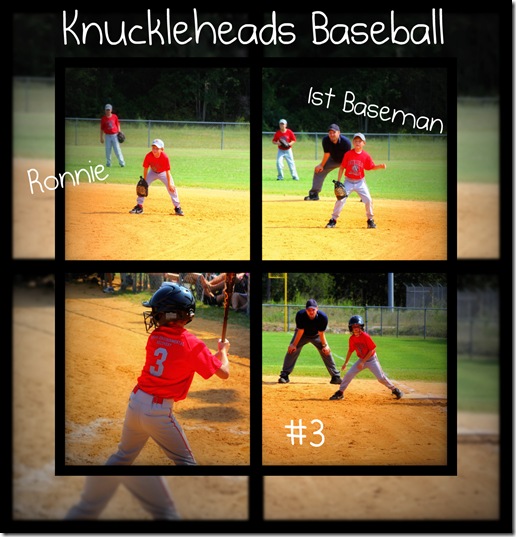 Picnik collage Ronnie baseball