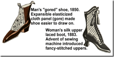 Image of 1800s shoes from www.shoeinfonet.com