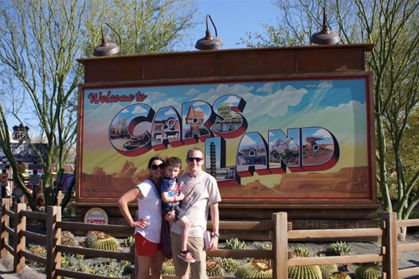 cars land entrance
