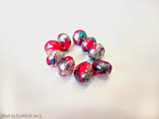 pink and turquoise marble beads pink and turquoise marble beads