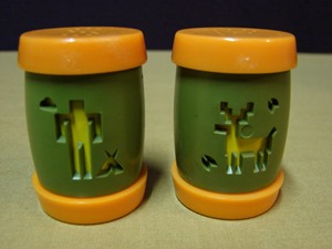 St. Labre Indian School salt and pepper shakers St. Labre Indian School salt and pepper shakers