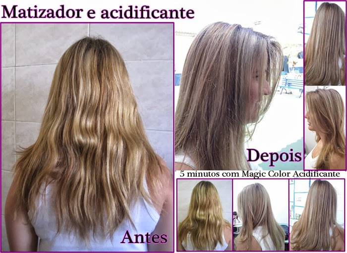 Tudo sobre Magic Color: Cabelo platinado com Matizador. Tudo sobre Magic Color