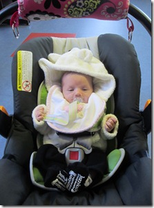 Zoey waiting @ first doctor's visit