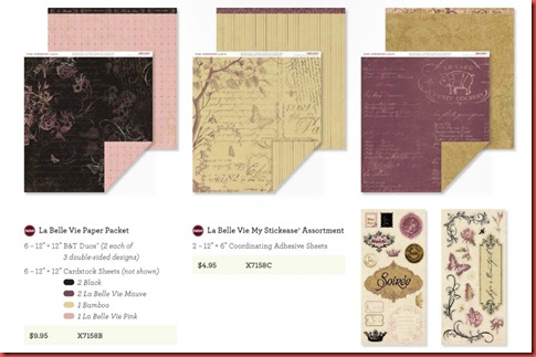 La Belle Vie paper pack stickease La Belle Vie paper pack stickease