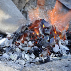 Glut aus Holzkohle © Foto: Marco Penzel | Outback Africa