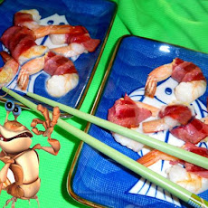 Prosciutto Wrapped Shrimp