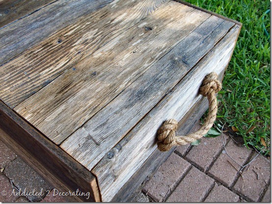 diy factory cart style coffee table 2