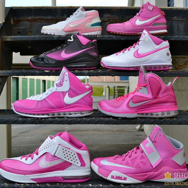Justin Amazing8217s Nike LeBron Sneaker Collection by SN Select