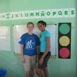 Dena and Nicole ready to start Kindergarten!
