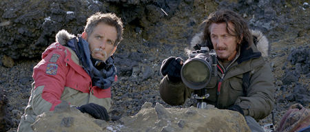 Ben Stiller and Sean Penn in The Secret Life of Walter Mitty