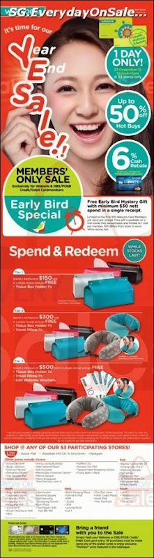 Watsons Members Only Sale Singapore Jualan Gudang EverydayOnSales Offers Buy Sell Shopping