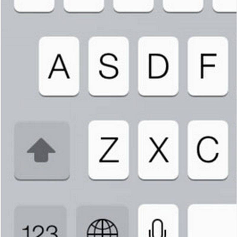 ¿Sabes si la tecla Shift en iOS 7 está activada?