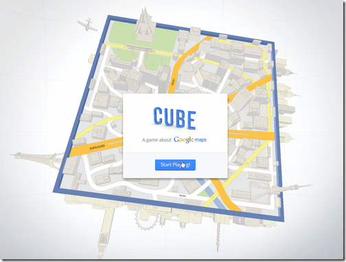 Google Maps Cube