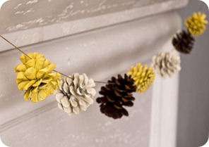 pine cone garland 2 pine cone garland 2