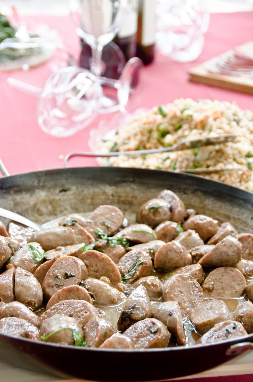 Sausages at Terre Margaritelli