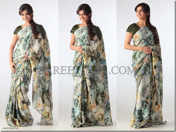 Samantha_Printed_Gorgeous_Saree