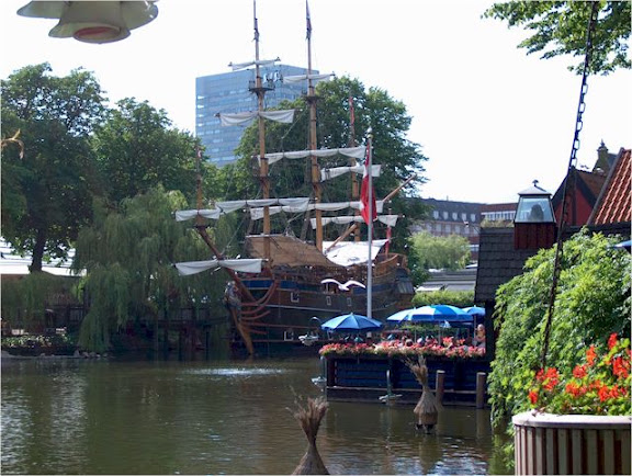 Ship restaurant Copenhagen Tivoli
