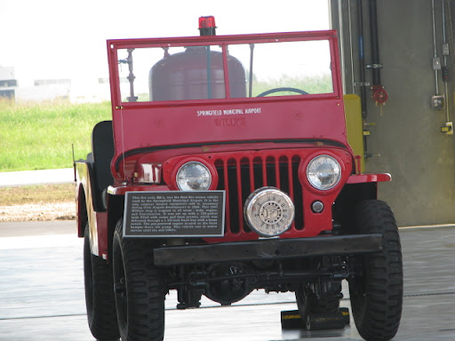 This truck used to be the only truck used to put out airplane fires back in the 1960s.