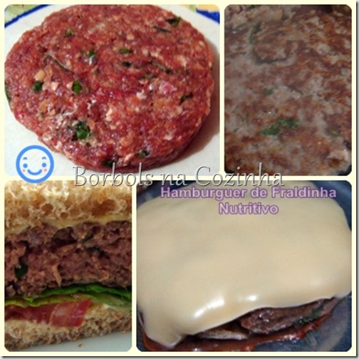 Hamburguer de Fraldinha Nutritivo