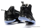 Fake LeBron 9 lbj9 fake colorway white black blue 1 05 Fake LeBron 9