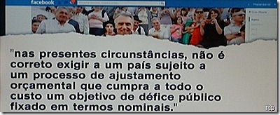 Cavaco Silva no Facebook. Out.2012 Cavaco Silva no Facebook. Out.2012