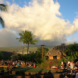 View of the Luau