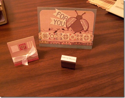 cards and stamp