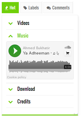 nested soundcloud player inside accordion nested soundcloud player inside accordion