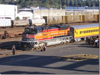 IMG_8926 Union Pacific SD70ACe #1996 at Brooklyn Yard in Portland, Oregon on September 6, 2007