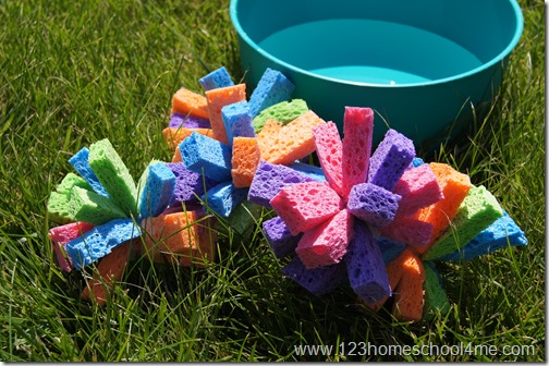 Easy to make sponge balls summer activities for kids Easy to make sponge balls summer activities for kids