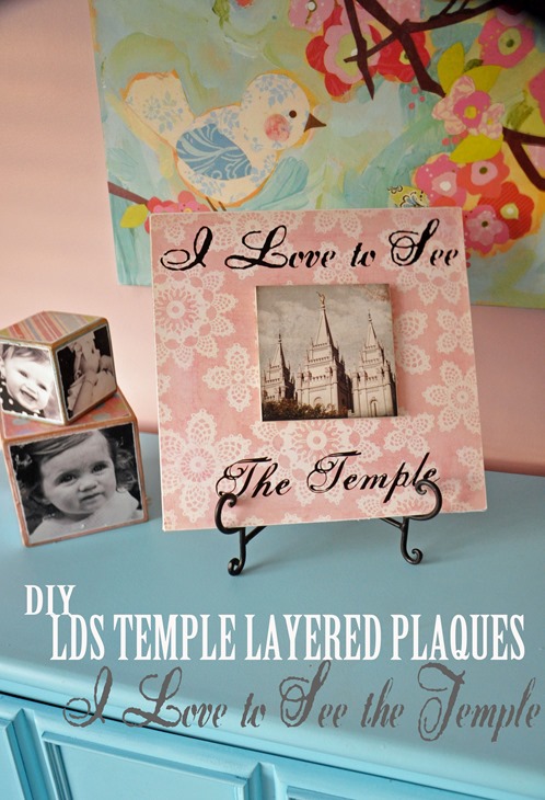 LDS Craft Projects - LDS Temple Craft Kit