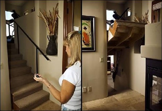 6. Staircase Hidden Door