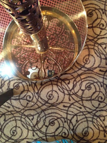 What my phone's camera saw when I put it on the table