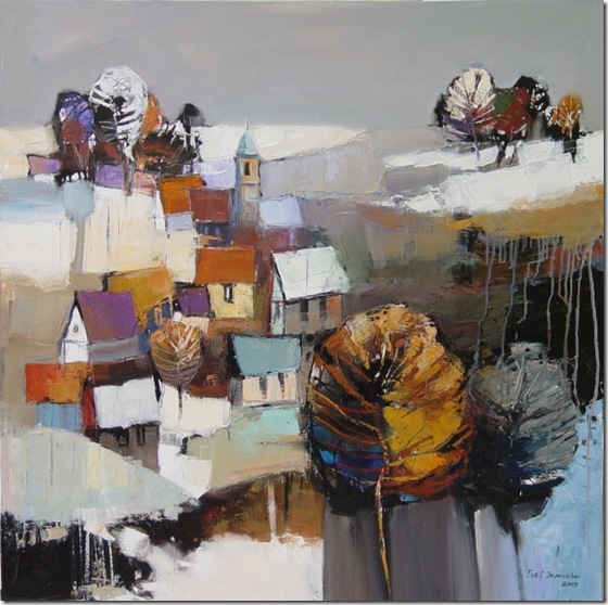 Another beautiful day-Iosif Derecichei-Enkaustikos Another beautiful day-Iosif Derecichei-Enkaustikos