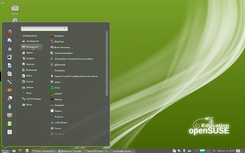 Cinnamon in openSUSE