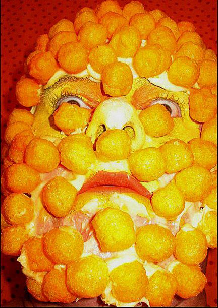 Self-Portraits Face Paintings by James Kuhn