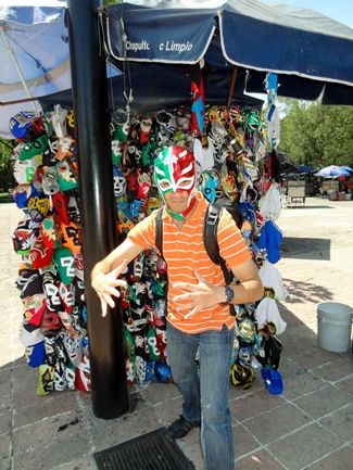 Trying to be a luchador in Mexico
