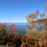 Lago Superior,  na estrada pra Sault Sainte Marie, USA