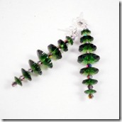 Swarovski Green Disc