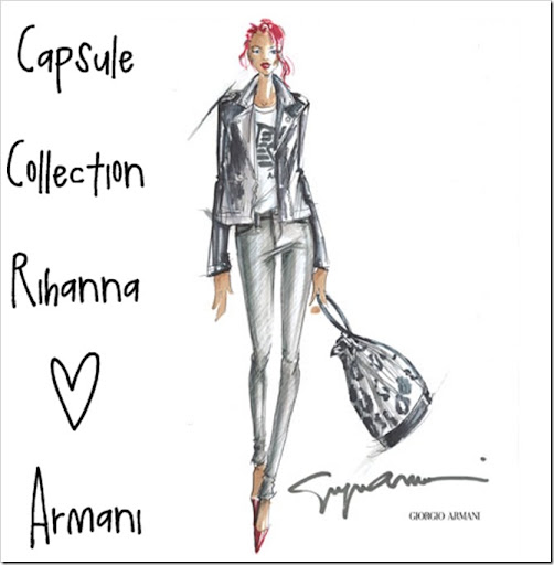 News in the closet // Rihanna e Giorgio Armani: capsule collection! | The  colours of my closet