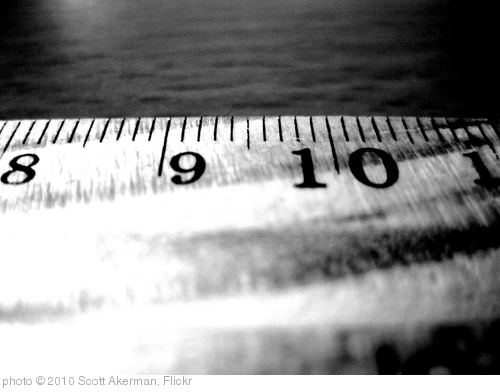 'Ruler' photo (c) 2010, Scott Akerman - license: http://creativecommons.org/licenses/by/2.0/