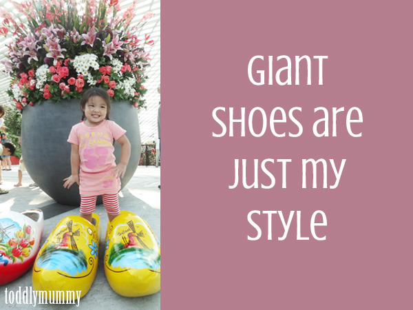 Giant shoes are my style