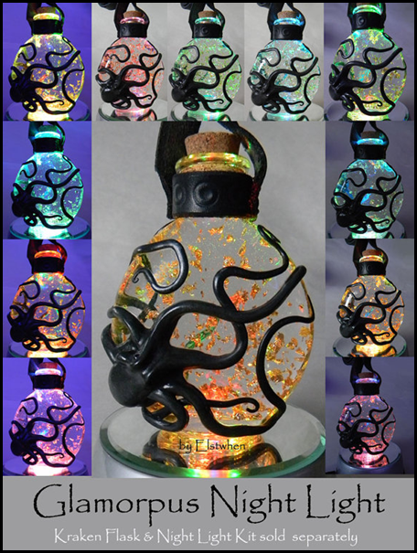 Glamorpus LED Display Kit with Real Gold | Elstwhen