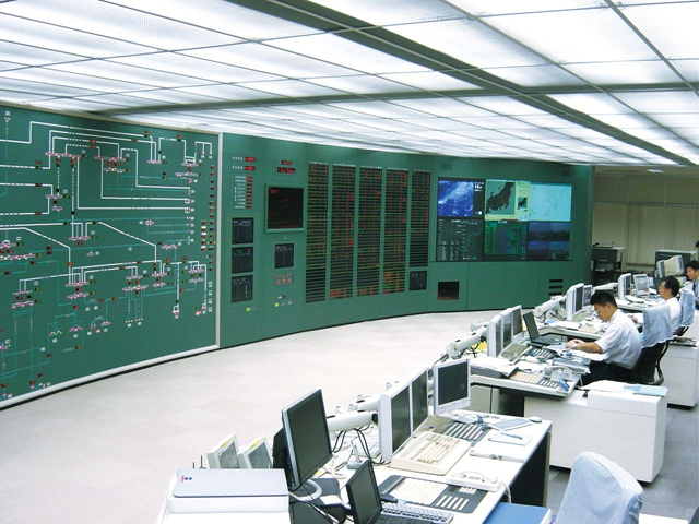 Central Load Dispatching office, Fukushima Daiichi nuclear power plant, 1 July 2011. TEPCO