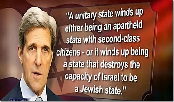 J. Kerry-Israel Apartheid State w-o Palestine